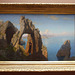 Natural Arch at Capri by Haseltine in the National Gallery, September 2009