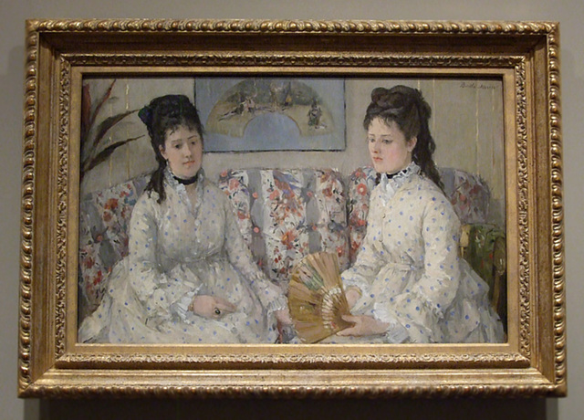 The Sisters by Berthe Morisot in the National Gallery, September 2009