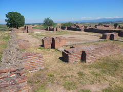 Justiniana Prima : basilique épiscopale de la ville haute.