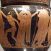 Detail of a Terracotta Column Krater Attributed to the Orchard Painter in the Metropolitan Museum of Art, February 2010