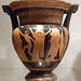 Terracotta Column Krater Attributed to the Orchard Painter in the Metropolitan Museum of Art, February 2010