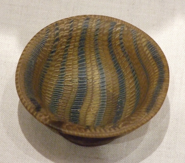Hellenistic Greek Glass Bowl in the Metropolitan Museum of Art, February  2010