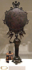 Bronze Mirror with a Support in the Form of a Draped Woman in the Metropolitan Museum of Art, March 2010