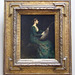 Lady with Lute by Dewing in the National Gallery, September 2009