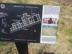 Justiniana Prima : Plan du palais épiscopal
