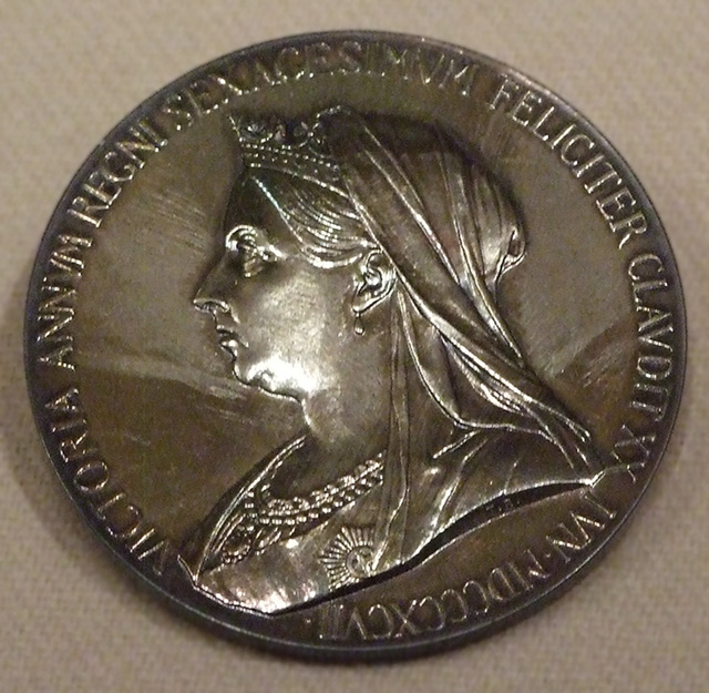 Diamond Jubilee of Queen Victoria Medallion in the Metropolitan Museum of Art, January 2011