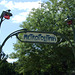 Detail of the Entrance to the Paris Metropolitain by Guimard in the National Gallery Sculpture Garden, September 2009