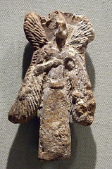 Assyrian Male Apkallu Figure with a Fish-Skin Hood in the Metropolitan Museum of Art, February 2008