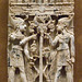 Ivory Plaque with Pharaonic Figures Flanking a Sacred Tree in the Metropolitan Museum of Art, July 2010