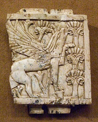 Ivory Plaque with a Griffin Eating a Palmette in the Metropolitan Museum of Art, August 2008