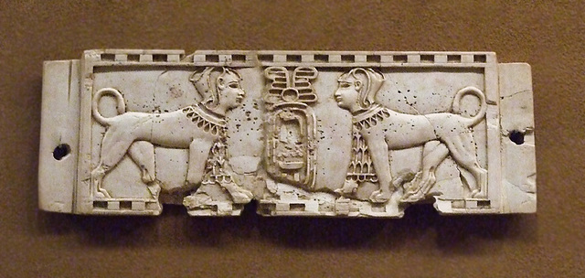 Plaque with Confronted Sphinxes in the Metropolitan Museum of Art, July 2010
