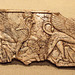 Assyrian Ivory Plaque with Two Winged Sphinxes, each Trampling a Fallen Asiatic in the Metropolitan Museum of Art, February 2008