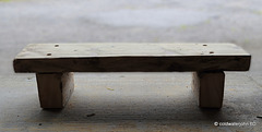#3 Bench converted from massive old wood lintel