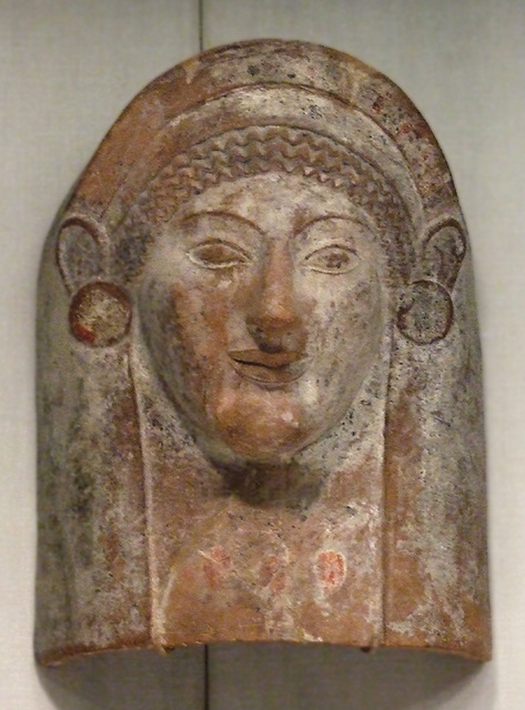 Terracotta Protome of a Goddess in the Metropolitan Museum of Art, February 2008