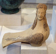 Terracotta Statuette of a Siren in the Metropolitan Museum of Art, Oct. 2007