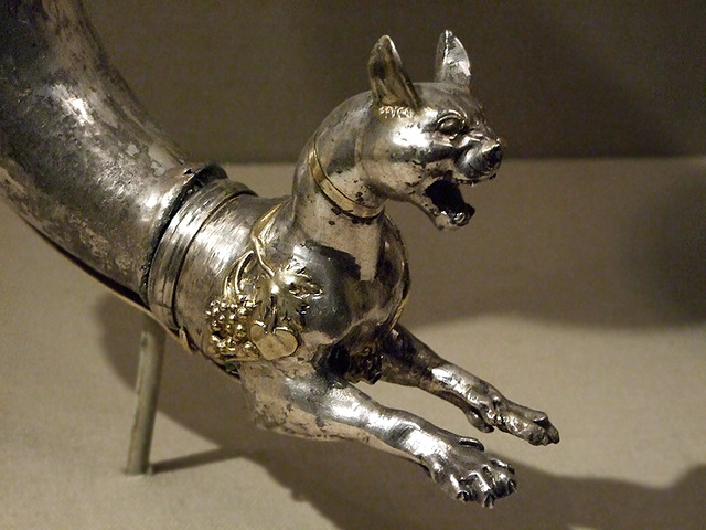 Detail of a Rhyton Terminating in the Forepart of a Wild Cat in the Metropolitan Museum of Art, February 2008