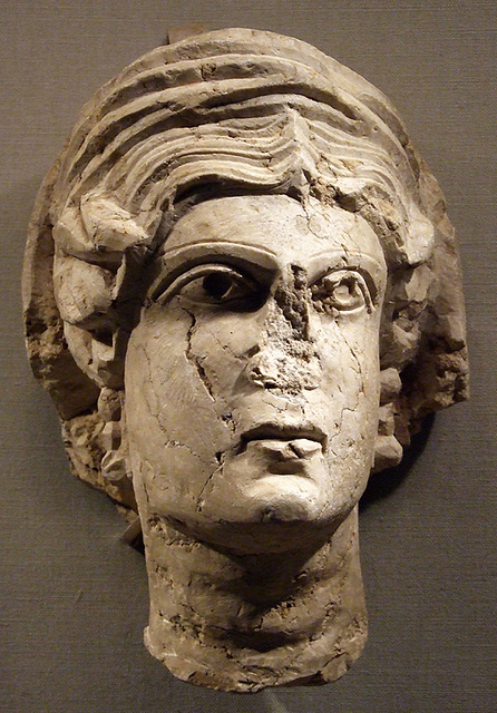 Head of a Woman from Palmyra in the Metropoltian Museum of Art, August 2007