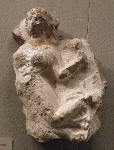 Wall Decoration with a Female Dancer in the Metropolitan Museum of Art, August 2008