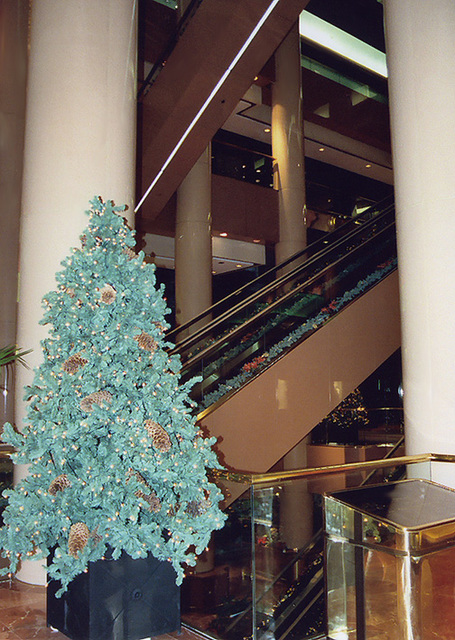 Interior of a Building on 5th Avenue in Midtown on Christmas Eve, Dec. 2006