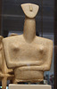 Upper Portion of a Female Cycladic Figurine in the Metropolitan Museum of Art, July 2007