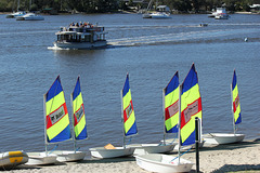 Dinghies and the Ferry