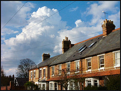 East Oxford cloudscape
