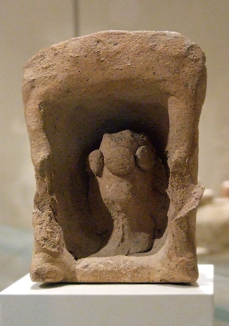 Cypriot Terracotta Model of a Shrine in the Metropolitan Museum of Art, July 2010