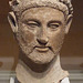 Cypriot Terracotta Head of a Man Wearing a Wreath in the Metropolitan Museum of Art, July 2010
