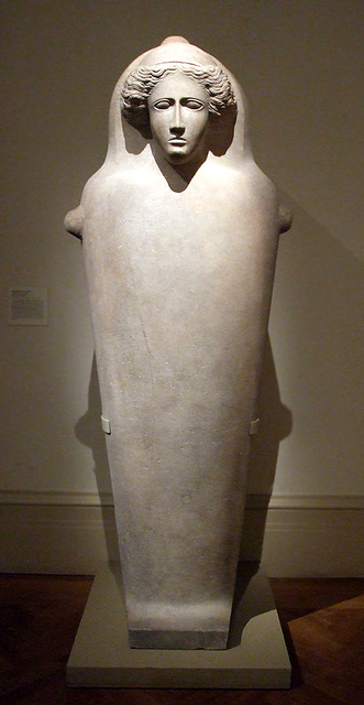 Marble Anthropoid Sarcophagus in the Metropolitan Museum of Art, August 2007