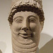 Cypriot Limestone Head of a Man in the Metropolitan Museum of Art, November 2010