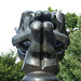 Detail of Song of the Vowels by Jacques Lipchitz near the Firestone Library, Princeton University, August 2009