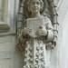 Detail of an Angel on the Facade of the Princeton University Chapel, August 2009