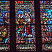 Detail of a Stained Glass Window in the Princeton Unversity Chapel, August 2009