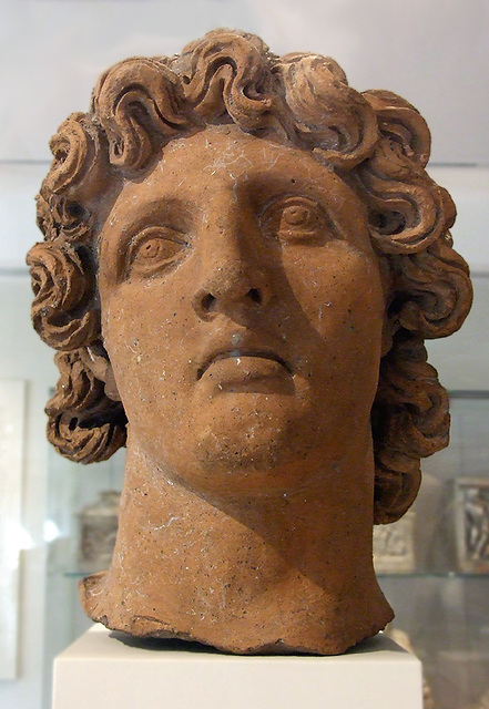 Etruscan Terracotta Head of a Youth in the Metropolitan Museum of Art, Sept. 2007