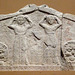 Detail of a Cypriot Limestone Pediment from a Funerary Stele in the Metropolitan Museum of Art, November 2010