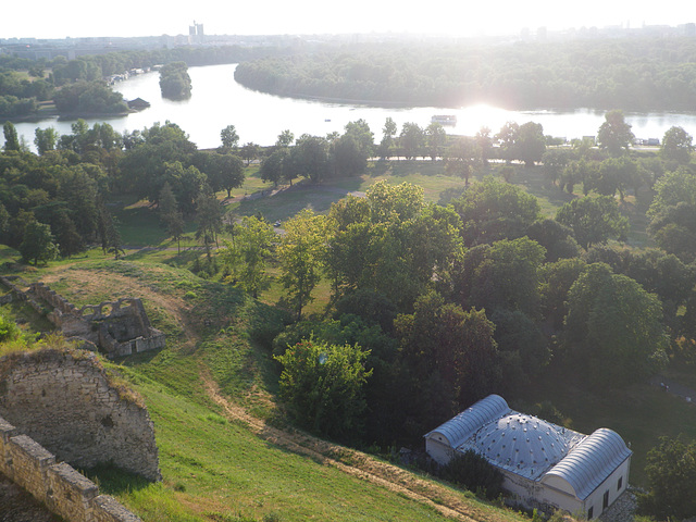 Belgrade, Kalemegdan : confluence Save-Danube 2