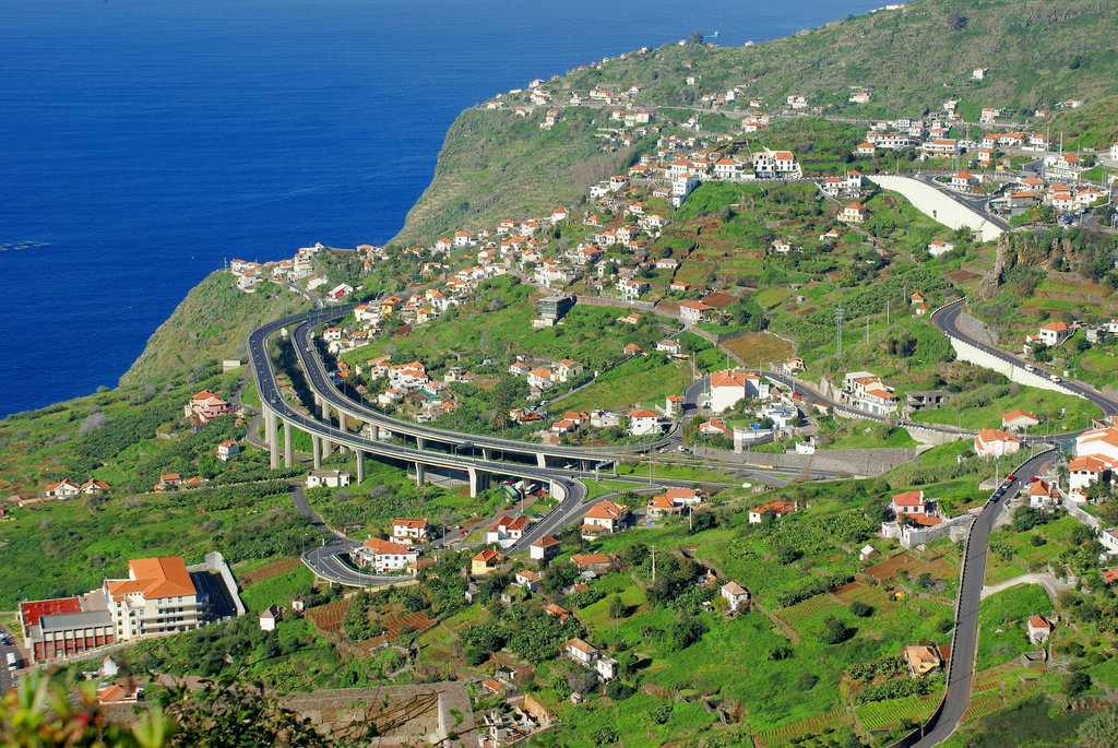 Madeira. Strassenführung. ©UdoSm