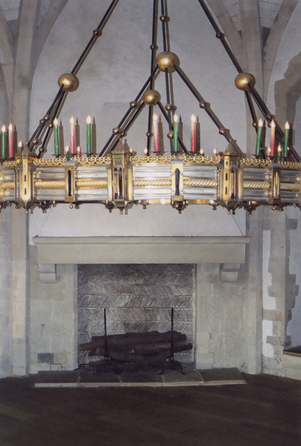 Chandelier Inside the Medieval Palace in the Tower of London, 2004