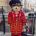 Teddy Bear Dressed as a Beefeater at the Tower of London, 2004