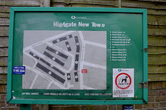 Highgate New Town plan