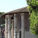 Detail of the Round Temple by Tiber in Rome, June 2012