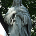 Detail of the Statue Outside of Our Lady of the Assumption Church in the Bronx, June 2009