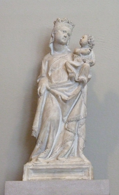 Virgin and Child by Giovanni di Balduccio in the Philadelphia Museum of Art, August 2009