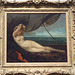 Nude Reclining by the Sea by Courbet in the Philadelphia Museum of Art, August 2009