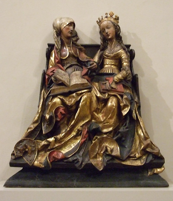 St. Anne Teaching the Virgin to Read in the Philadelphia Museum of Art, August 2009