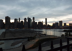 View of Manhattan from the Brooklyn Heights Promenade, June 2012