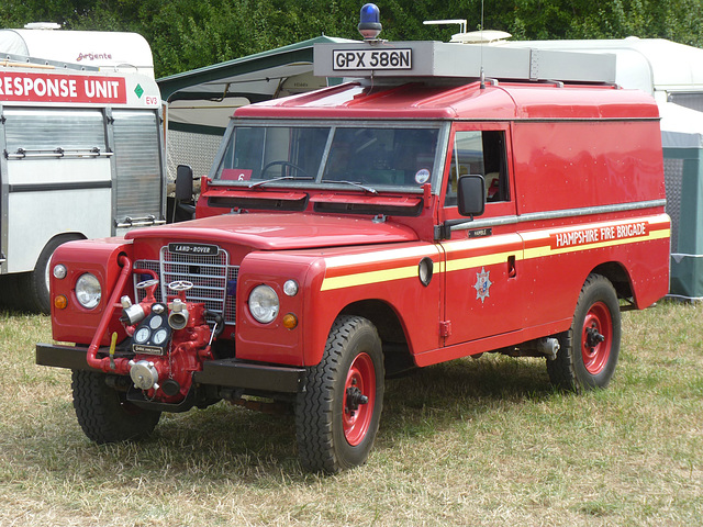 Fire Vehicles at Netley Marsh (4) - 27 July 2013