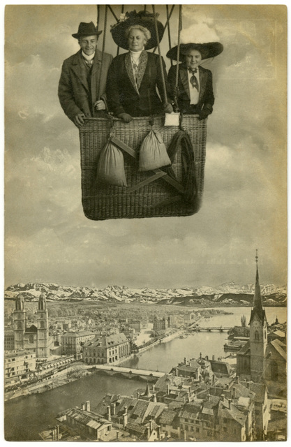 High over Zurich, Sept. 22, 1910