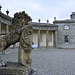 Russborough House 2013 – Guarding lion with new legs
