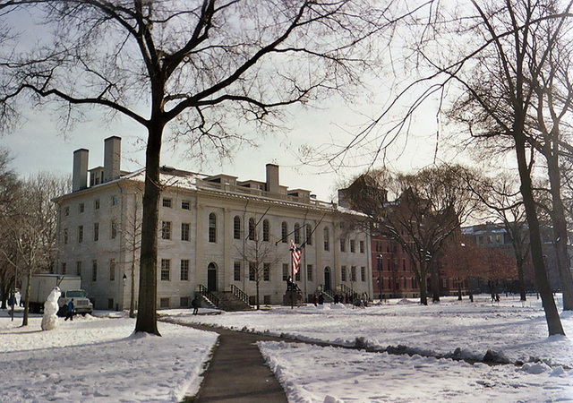 View of University Hall & Harvard Yard, 2005